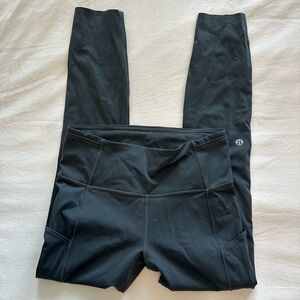 lululemon fast n free grey leggings